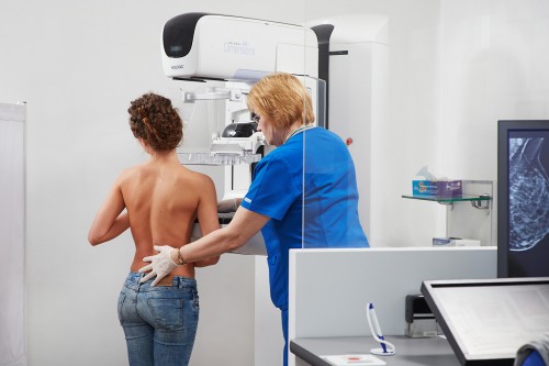Mammography with tomosynthesis