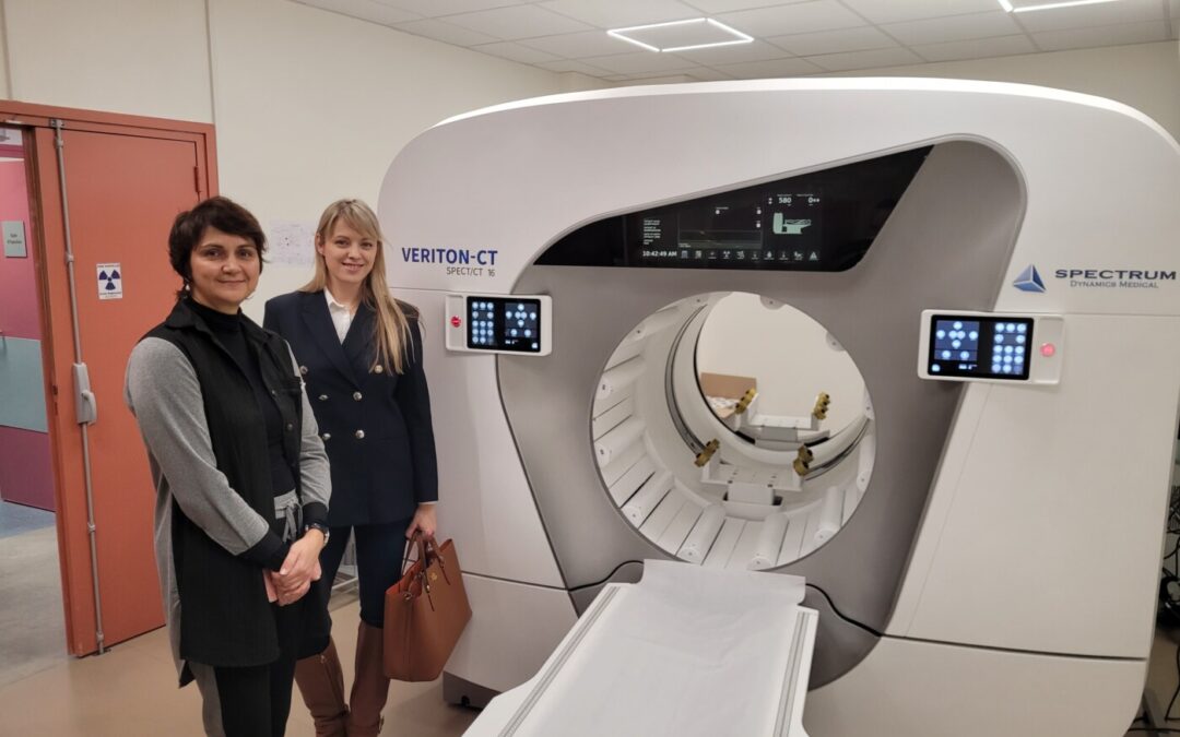 Kodolmedicīnas radiologi papildina zināšanas Francijas klīnikā darbam ar jaunākajām scintigrāfijas diagnostikas SPECT/CT tehnoloģijām